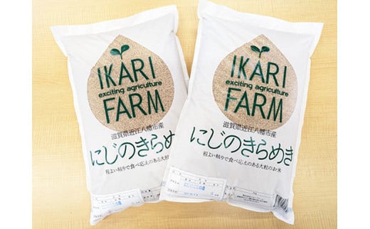 【新米】【7年産】にじのきらめき玄米10kg（5kg×2袋）大粒で食べ応えあり【C064U1】