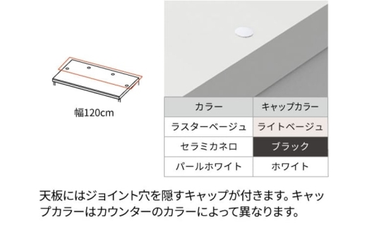 【ラスターベージュ】キッチンボード YS-S1200R下台 [No.1299] ／ 家具 インテリア 岐阜県