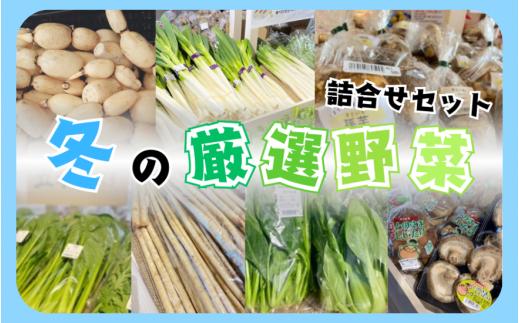 【先行予約】ラポルテ五泉 冬の厳選野菜詰合せセット ( 4～5品種をお届け ) | 野菜 やさい 新潟県 五泉市 まるっと五泉プロジェクトFunSpace株式会社 ( 2025年12月中旬以降順次発送 )
