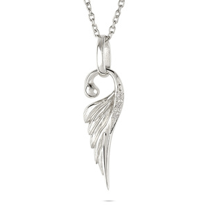 ネックレス プラチナ pt900 メンズ フェザー 羽根 ダイヤモンド ペンダントトップ 羽 シンプル メンズジュエリー 普段 使い 190523100dpm-s SWAA333-pt