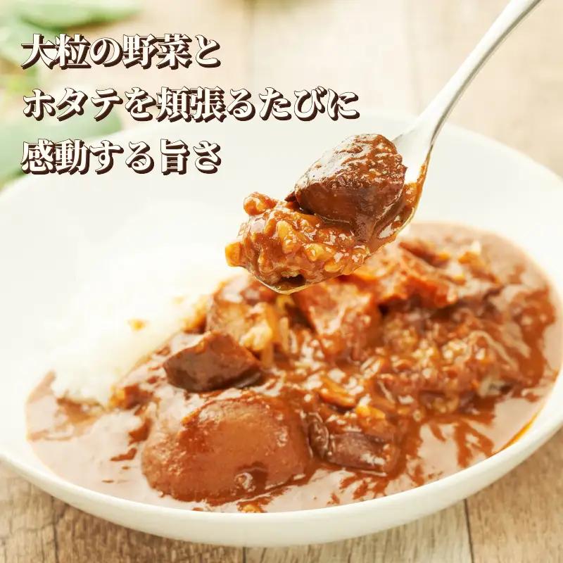 カレーセット 野菜ビーフカレー 野菜ほたてカレー レトルト カレーセット【各2個】