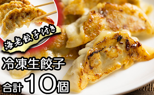 
冷凍生餃子 【肉餃子5個＋えび餃子5個】 ／ 餃子 ぎょうざ ギョウザ ギョーザ 中華惣菜
