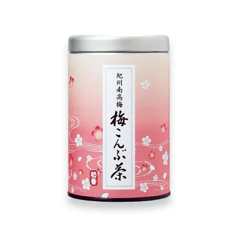 梅こんぶ茶85g / 紀州南高梅 梅 乾燥梅 昆布 お茶 クエン酸 缶 和歌山 田辺市 【umk007-1】