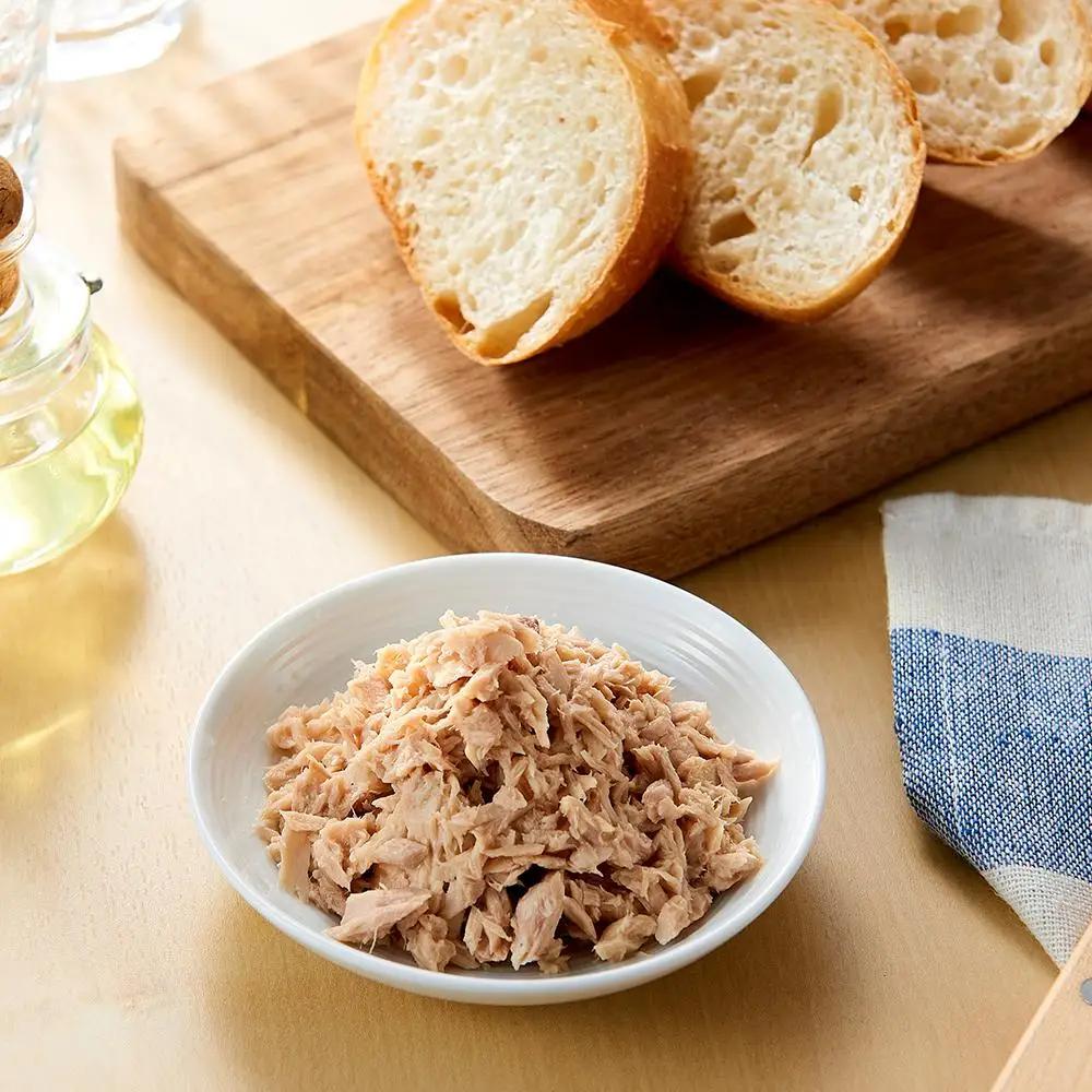 かもめ屋 ツナ缶 ライトツナフレーク 食塩不使用  水煮 36缶 国産 化学調味料不使用 増粘剤不使用 ツナ まぐろ 鮪 缶詰  加工食品