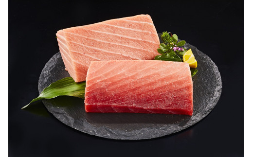 B60-001 料亭の味をご自宅で、マグロの目利き名人宮川輝雄が送る　逸品のマグロ　中トロ＆大トロ