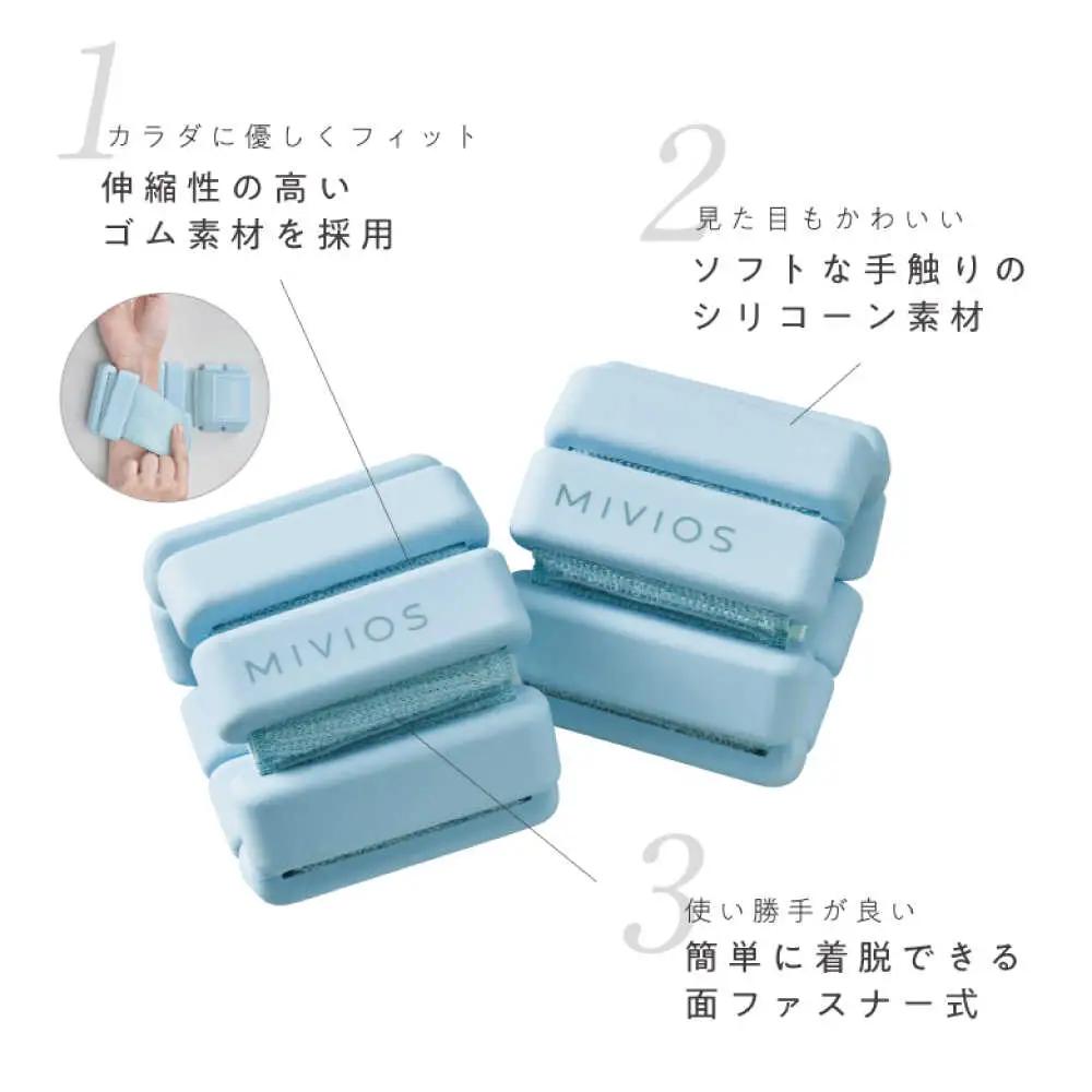MIVIOS フィットウェイト 0.5kg アイスブルー/MVS504A[AOAB116] 筋トレ