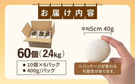 築上町産 本格 杵つき 生もち 60個 （10個×6パック）《築上町》【アルク農業サービス合同会社】 餅 お餅 もち 年内配送 [ABAB001] きな粉餅 月見餅 鏡餅 しる餅 あん餅 焼き餅  雑