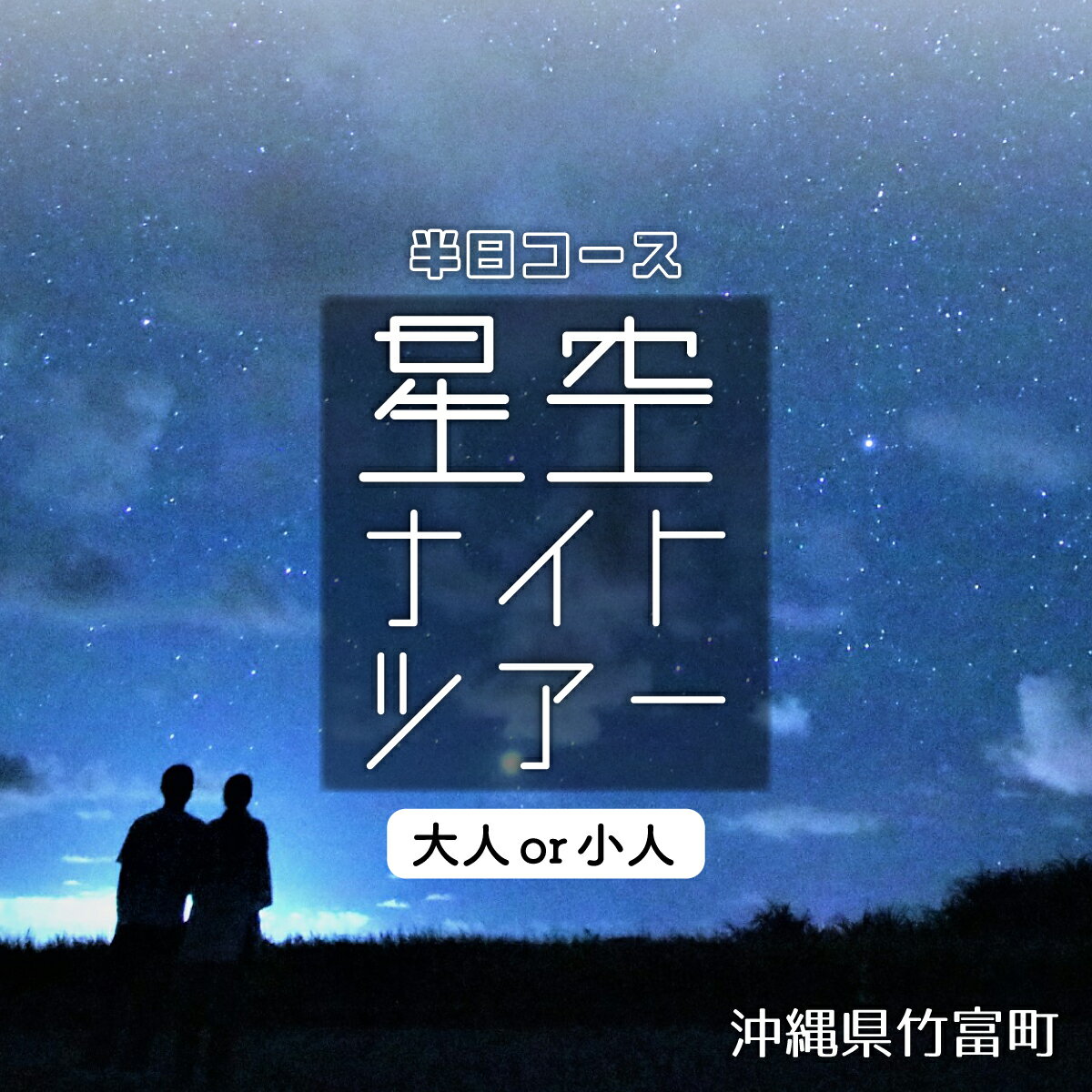 【ふるさと納税】星空ナイトツアー(半日) 大人1名分 または 小人1名分 【 旅行 体験チケット 西表島ツアー 大自然 体験ツアー 観光 沖縄 星空 ナイトツアー アクティビティ】