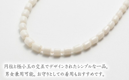 ホワイトコーラルネックレス