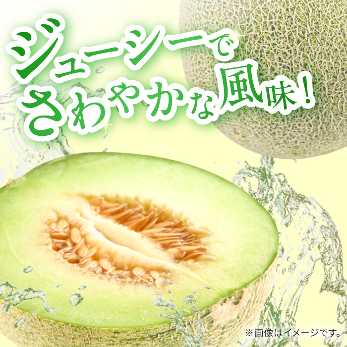 【2025年5月～発送】【さわやかな味!】訳あり タカミメロン 3箱セット（傷もの）/ メロン めろん フルーツ 果物 / 南島原市 / 南島原果物屋 [SCV027]_イメージ3