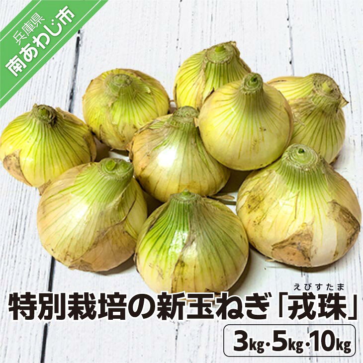 【ふるさと納税】【量が選べる！新玉予約！】ひょうご安心ブランド認証 特別栽培の玉ねぎ「戎珠（えびすたま）」◆配送3月中旬〜6月中旬