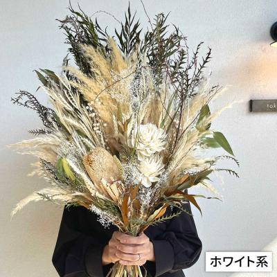 ふるさと納税 糸島市 【選べる2タイプ】ドライフラワースワッグLLサイズ 糸島/tokohana [AOC001] |  | 02