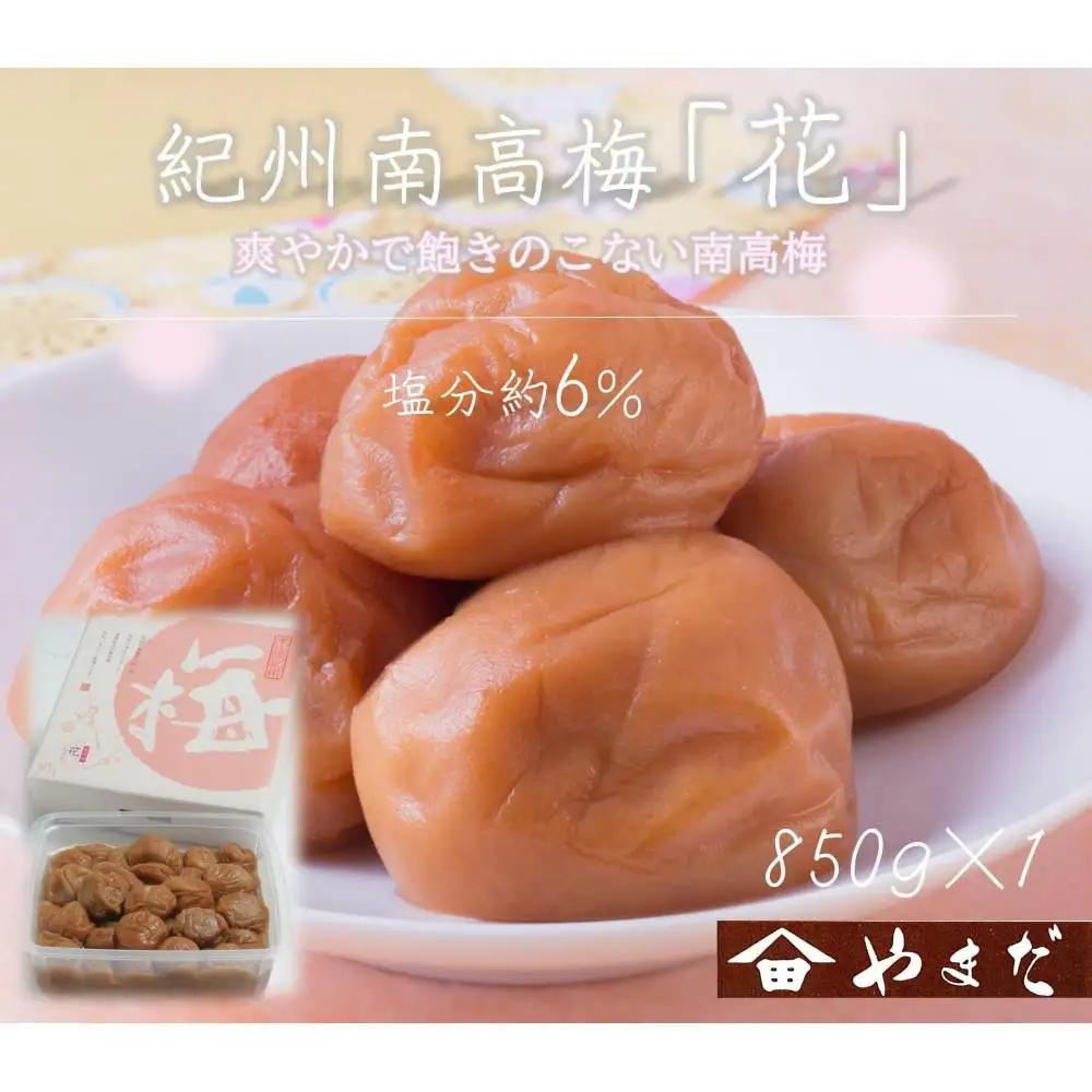 【定期便・3ヵ月毎 全3回】紀州南高梅 「花」 850g ［YM8］