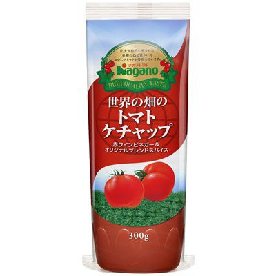 
世界の畑のトマトケチャップ300g×6本 | ふるさと納税 トマト ケチャップ 食料 人気 料理 長野県 松本市 栄養
