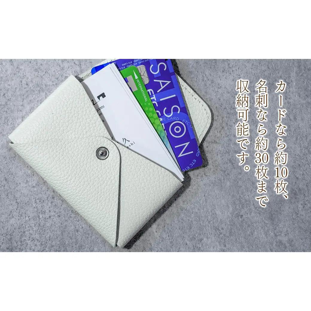 本革 カード 名刺入れ 日本製 レザー 革製品 カードケース Liete vivid ブラック