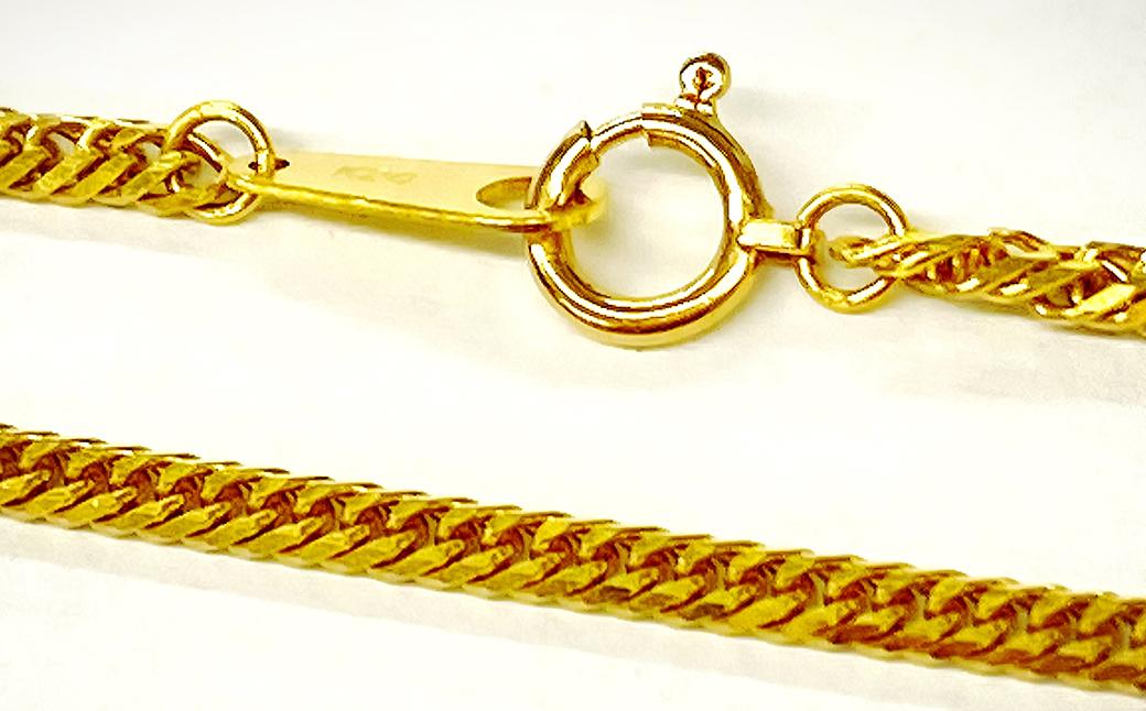 【造幣局検定刻印入り】純金 六面カットW喜平ブレスレット 4g 18cm【 純金 金 貴金属 ブレスレット 装飾 希少 高級 記念 金属 K24 24金 ホールマーク 良質 資産 茨城県 つくば市 】