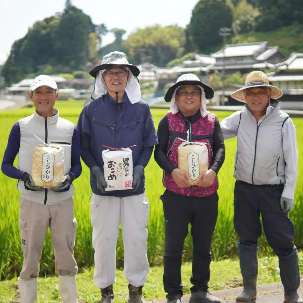 精米味くらべセット　令和8年産コシヒカリ・ひとめぼれ各5kg（9月末頃より順次出荷予定）