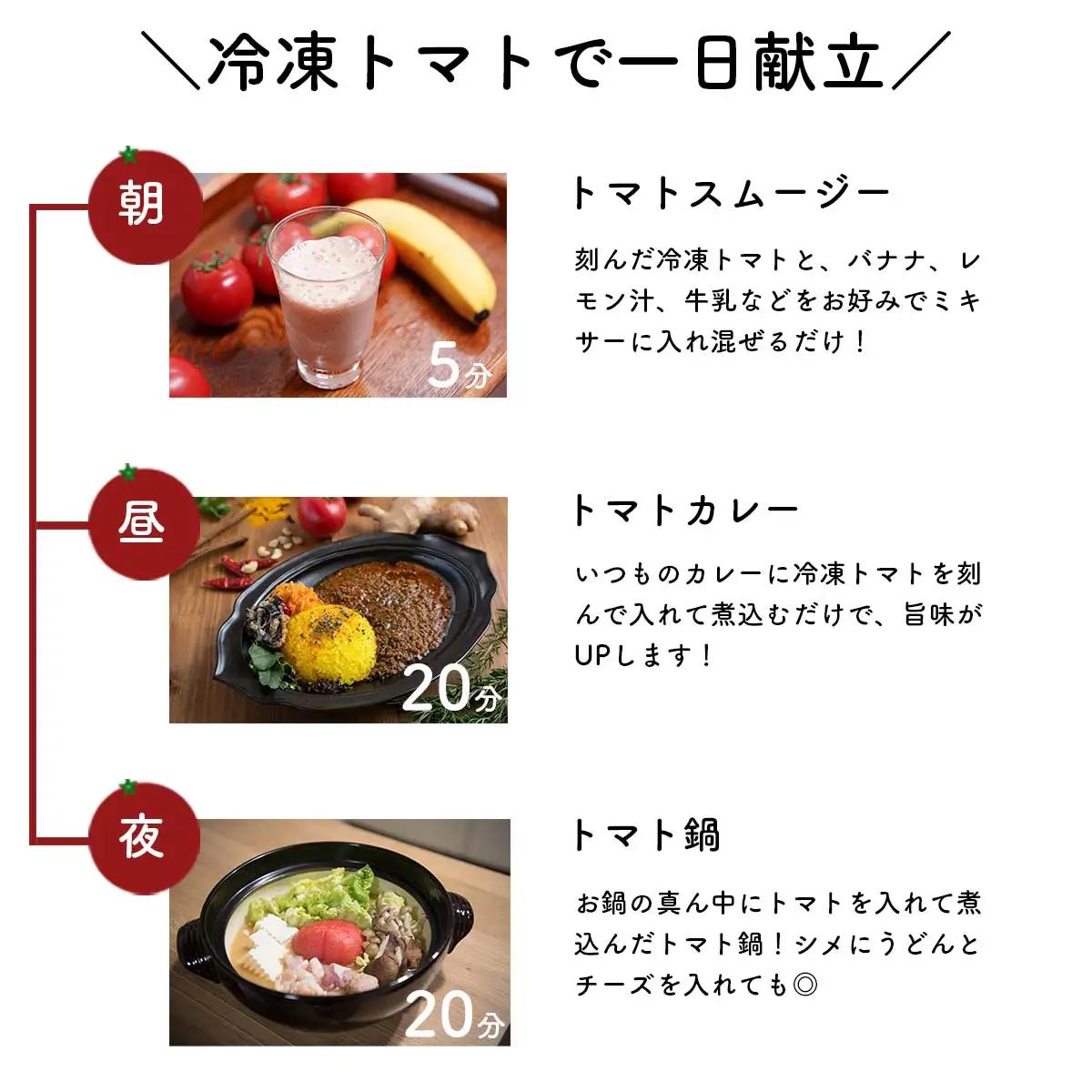 訳あり 冷凍トマト フルーツトマト 冷凍 約1.5kg（30個前後）　皮むき簡単 家庭用 とまと