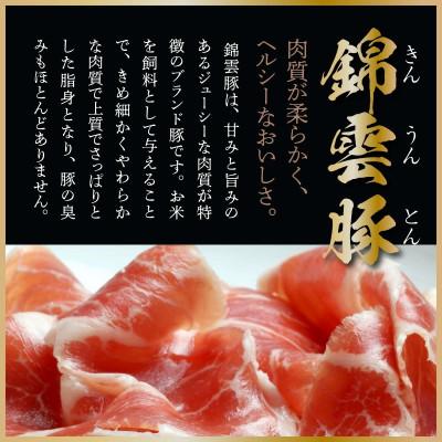 ふるさと納税 上毛町 【ブランド豚肉】お米育ちの錦雲豚　手作り生餃子60個(ソーセージ1パック付き) |  | 03