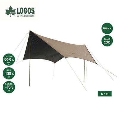 Tradcanvas ソーラーヘキサタープM キャンプやアウトドアに熱中症対策でも　71202001【1664788】