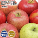 【ふるさと納税】≪内容量が選べる隔月定期便≫青森県産 特選 甚八りんご 3kg 5kg 隔月配送 全6回【青森県 平川市 マルジンサンアップル】1月 3月 5月 7月 贈答用 青森 青森県産 平川 りんご リンゴ 林檎 くだもの 果物 フルーツ レビューキャンペーン