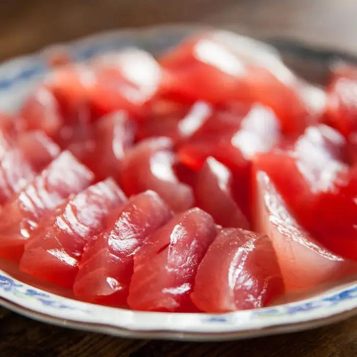 天然 キハダマグロ 赤身 柵 約1kg (2-4柵) 刺身 海鮮 簡単調理 大容量  鮮度抜群