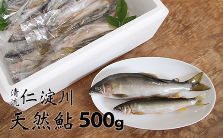 【冷凍】フレッシュマートキシモトさんの天然鮎　500g