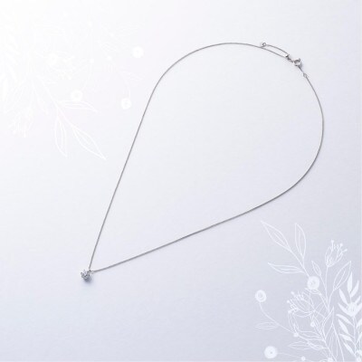 プラチナ最上等級【Dカラー】大粒ダイヤモンドネックレス 0.3ct UP 爪留め【配送不可地域：沖縄県】