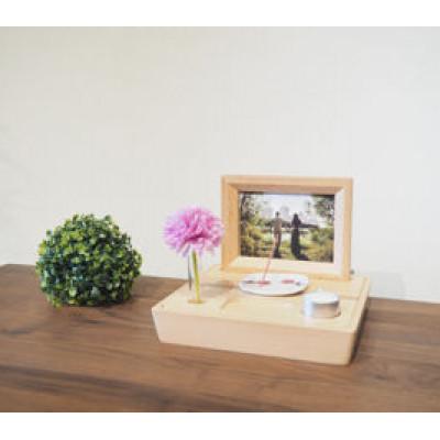 ふるさと納税 高山市 手元供養　ブナ無垢材　TR3005