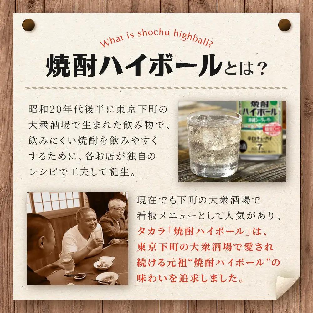 【タカラ】焼酎ハイボール 沖縄シークヮーサー  500ml×24本｜チューハイ お酒 レビュー高評価 人気セット