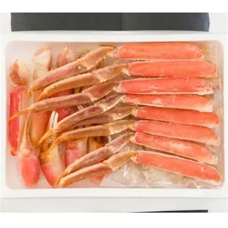 生冷凍　カット済　ずわい蟹セット(ビードロカット)　計約1.2kg【03058a】【配送不可地域：離島】【1682937】