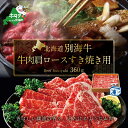 【ふるさと納税】牛肉 肩ロース すき焼き用 北海道 別海牛 冷凍 360g ( ふるさと納税 肉 小分け ふるさと納税 肉 セット ふるさと納税 訳あり 肉 脂が旨い ふるさと納税 冷凍 肉 ふるさと納税 牛肉 赤身 ふるさと納税 牛肉 訳あり ふるさと納税 牛肉 薄切り 送料無料 ）