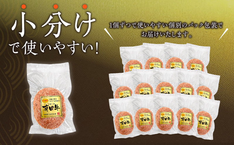 宮崎県産黒毛和牛100％グリルハンバーグ1.5kg