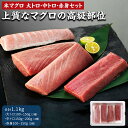 【ふるさと納税】【上質なマグロの高級部位】本マグロセット 計1.1kg（大トロ・中トロ・赤身） | 鮪 トロ 赤み あかみ 魚 さかな 刺し身 刺身 さしみ 魚介 海鮮 海鮮丼 海の幸 養殖 冷凍 生食用 食べ比べ 食べくらべ お取り寄せ グルメ 人気 おすすめ 長崎県