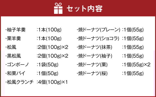原口製菓 お菓子の詰合せ 13種 セット 菓子