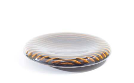 盛り映えする器シリーズ ふんわりプレート皿（ブラウン）有田焼 幸楽窯 器 食器 茶色 和食 洋食 cp010