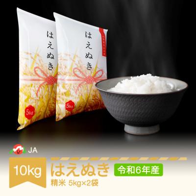 ふるさと納税 村山市 令和7年産はえぬき精米10kg(5kg×2)