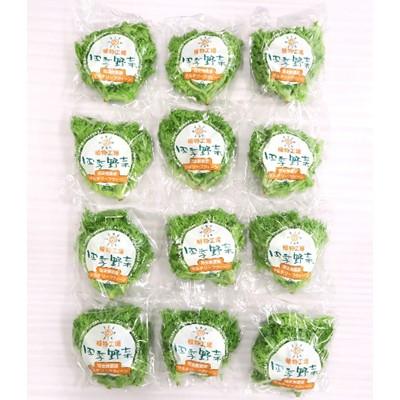 ふるさと納税 帯広市 四季野菜(マルチリーフクイーン)80g×12袋