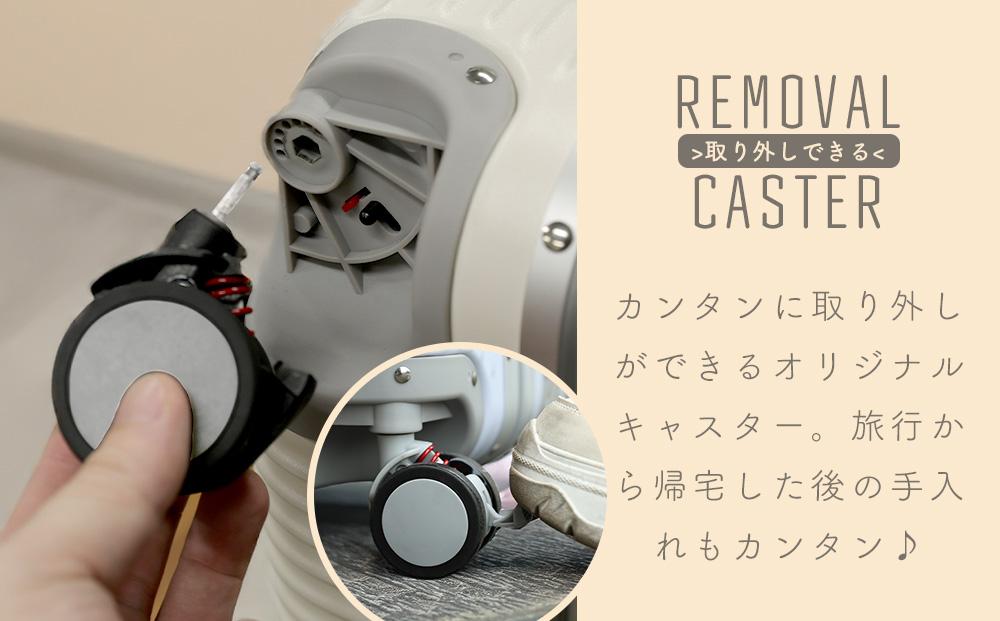 [PROEVO]アルミフレーム スーツケース ストッパー付き 修学旅行に最適 ML (エンボス/アイボリー) [12003S] 福岡県 大木町 株式会社 レクサス AY366lm MLサイズ/アイボリ