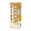 【ふるさと納税】1食分の食物繊維　豆乳飲料　きなこ　200ml　24本セット×2ケース【1543293】