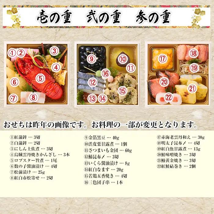 【京料理・やまの監修】おせち七箱与段重「一陽来復」約4～5人前｜京都御所南 老舗 本格おせち 豪華 人気