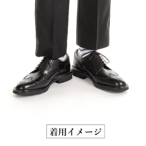 REGAL 革靴 紳士 ビジネスシューズ ウイングチップ ブラック 15TR 八幡平市産モデル 25.5cm ／ ビジネス 靴 シューズ リーガル
