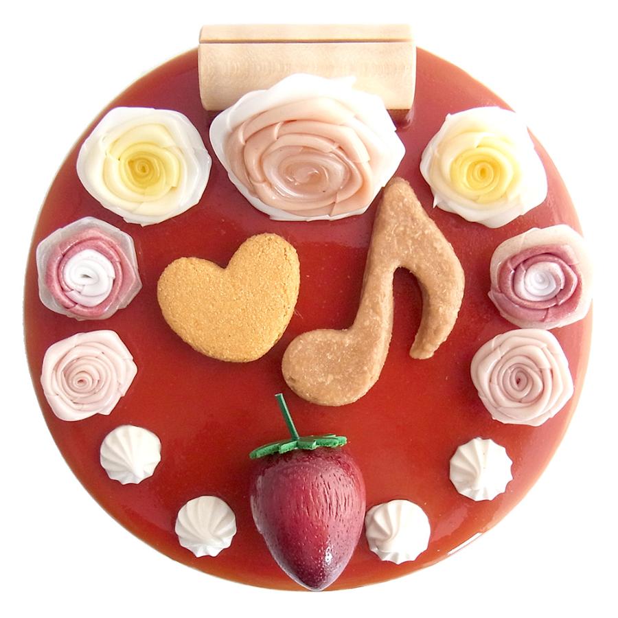 ＜熊野洞＞ホールケーキ型オルゴール「星に願いを」