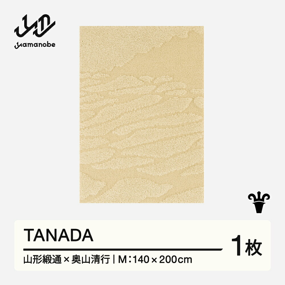 【ふるさと納税】 【山形緞通×奥山清行】TANADA (M) [oc-lokem]