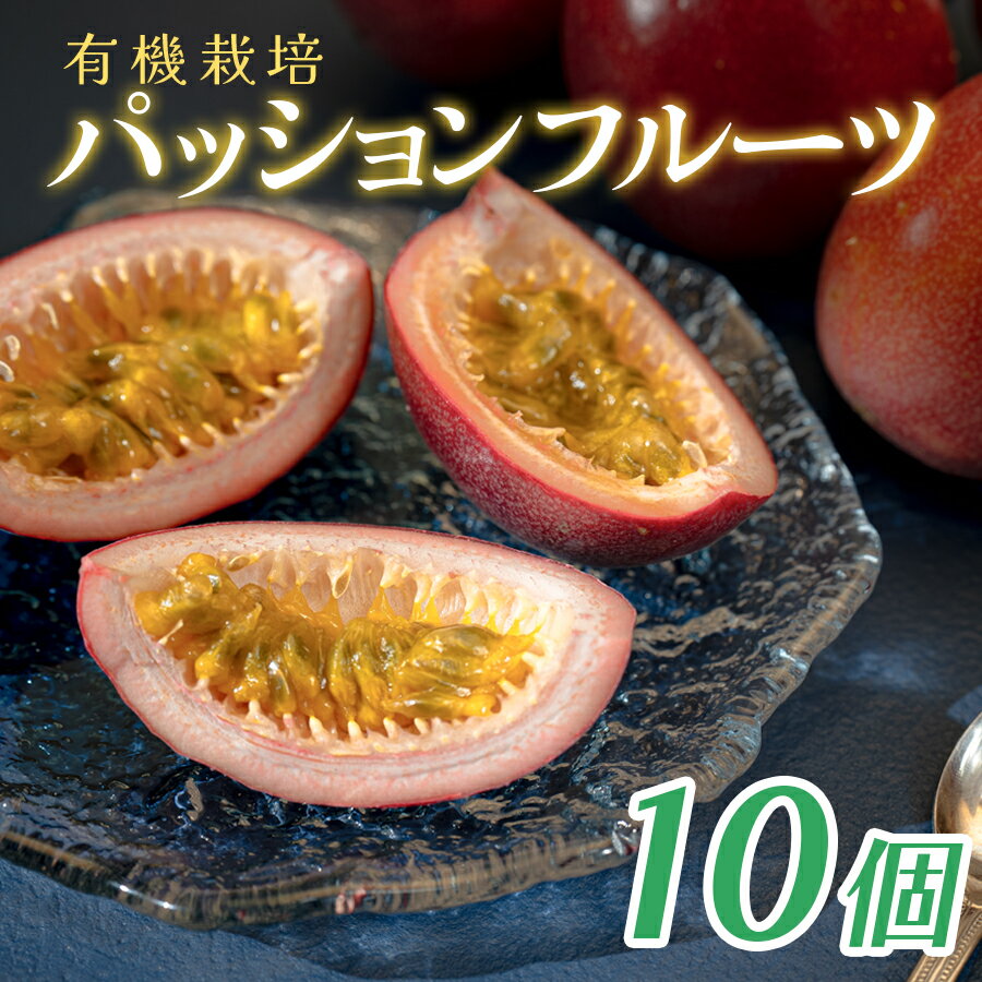 【ふるさと納税】【高知県大月町産】パッションフルーツ　10個
