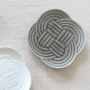 【4枚SET】美濃焼 結 11小皿 黒 10.8×1.2cm 小田陶器【1443078】