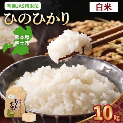ふるさと納税 宇土市 【先行予約】令和8年産米 那須自然農園「ひのひかり」白米10kg