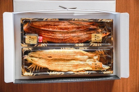 【定期便3ヶ月】[特大] 国産 関西風地焼き うなぎ【蒲焼】+【白焼】食べ比べセット｜うなぎ 泉大津 鰻 蒲焼き 冷凍鰻 活鰻 鰻次郎 うな重 土用の丑の日 お取り寄せ 贈り物 ギフト 高級 うなぎの