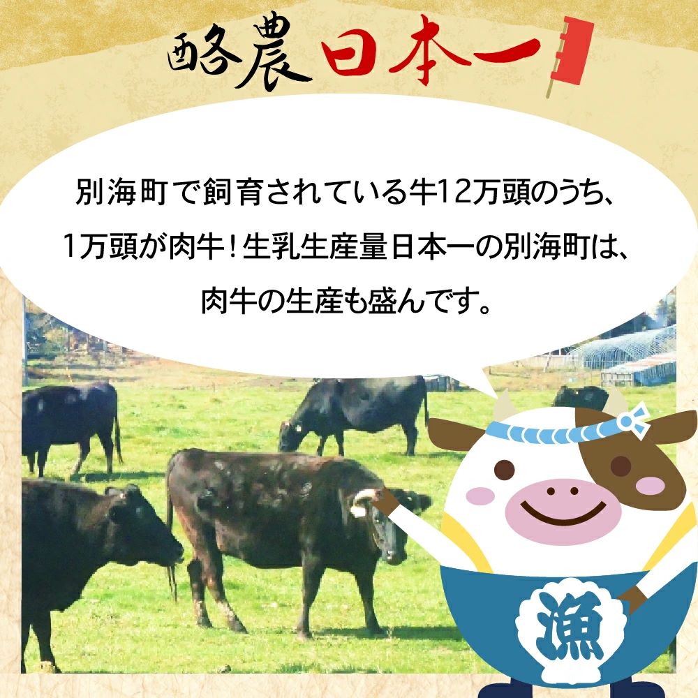 黒毛和牛「別海和牛」焼肉用600g【北海道別海町産】300g×2パック（ 肉 牛肉 北海道産肉 北海道産牛肉 道産肉 道産牛肉 肉ギフト 牛肉ギフト 肉セット 牛肉セット 肉お取り寄せ 牛肉お取り寄せ