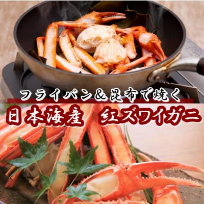 ふるさと納税 京丹後市 【特選】日本海産紅ズワイガニ(かに鍋、焼きガニ用加工済)